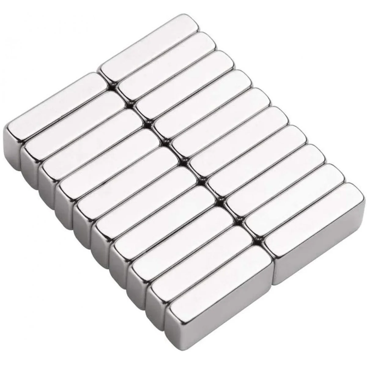 10 Adet 20x10x5 mm Neodyum Magnet N35 Güçlü Mıknatıs Köşeli ve Dayanıklı Nikel Kaplama Fiyatı, Yorumları ve Özellikleri