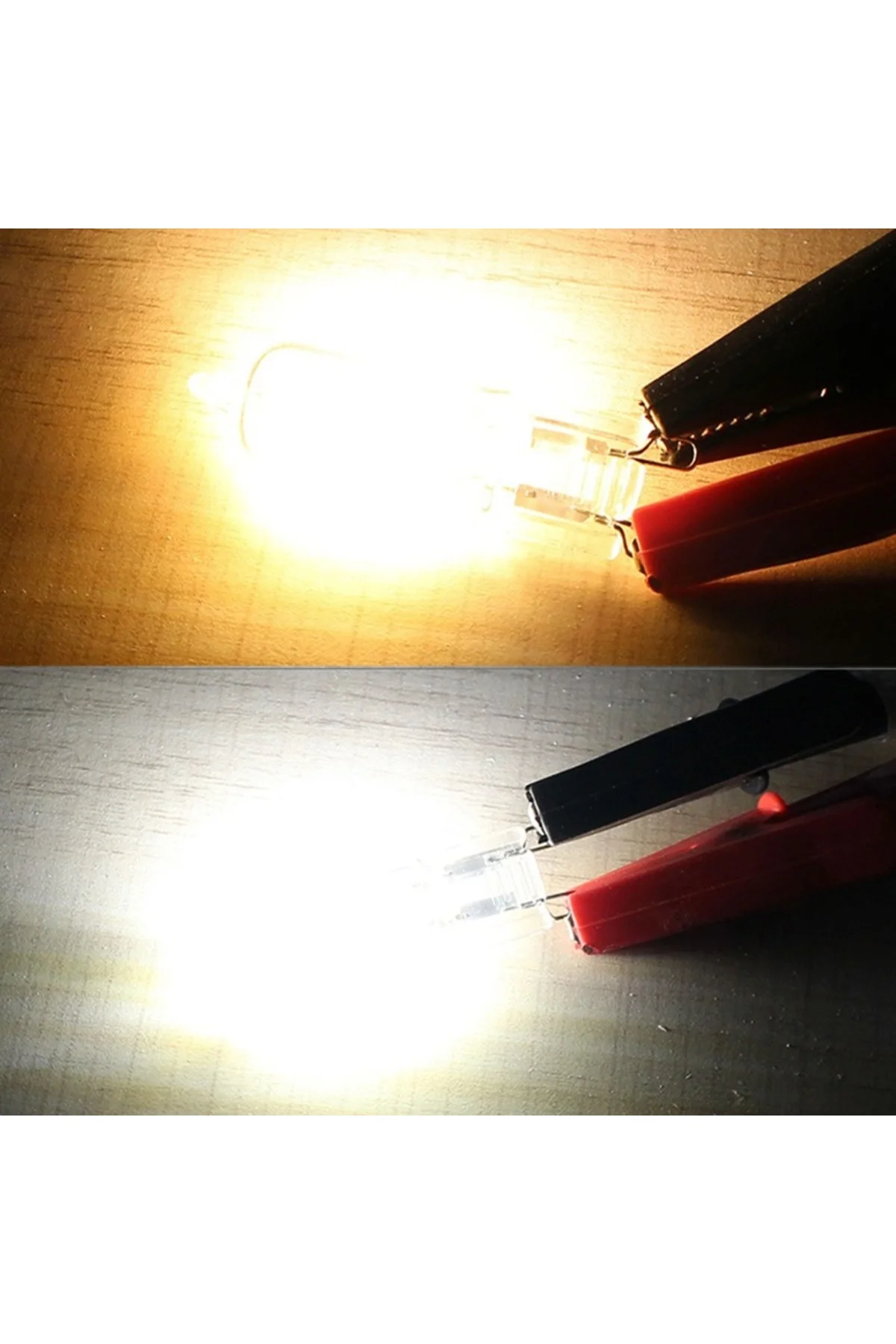 10 Adet 220 Volt 5 Watt G9 Led Ampul Ct-4221 Günışığı - Görsel 5