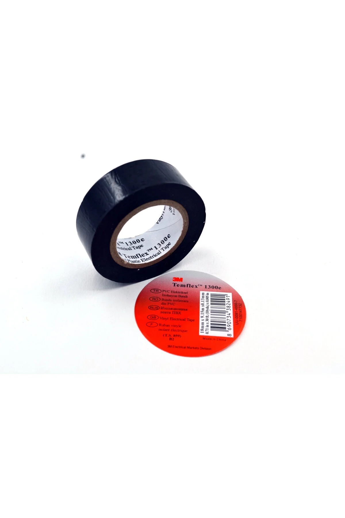 10 Adet 3M Temflex Pvc Siyah İzole Bant Elektrik Bandı