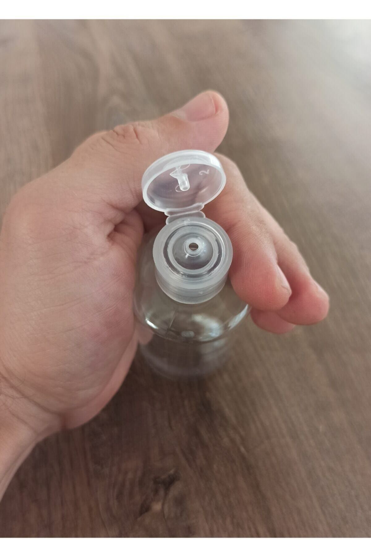 Güvenç Ambalaj 10 Adet 50 Ml Boş Şişe Likit Mürekkep Kolonya Dezenfektan Şişesi