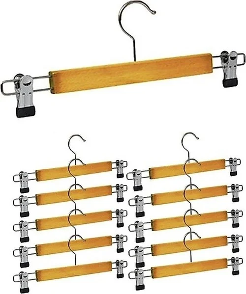 10 Adet Ahşap Metal Uçlu Pantolon Ve Etek Askısı Bx40 Fiyatı, Yorumları ve Özellikleri