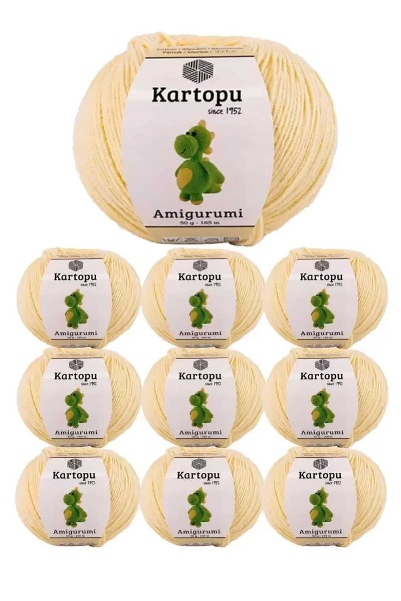 10 Adet Amigurumi El Örgü İpi 50gr 331 10 Adet Amigurumi El Örgü İpi 50gr 331