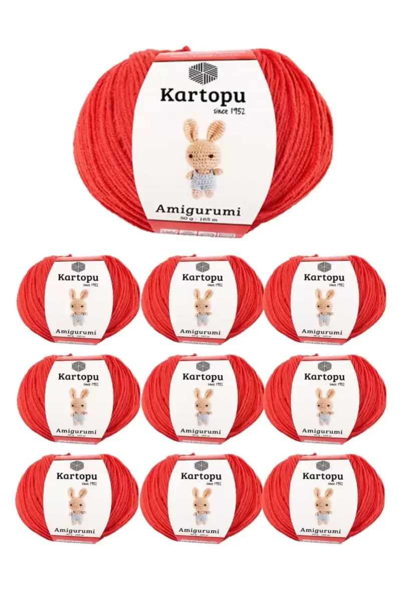 10 Adet Amigurumi El Örgü İpi 50gr 1170 10 Adet Amigurumi El Örgü İpi 50gr 1170