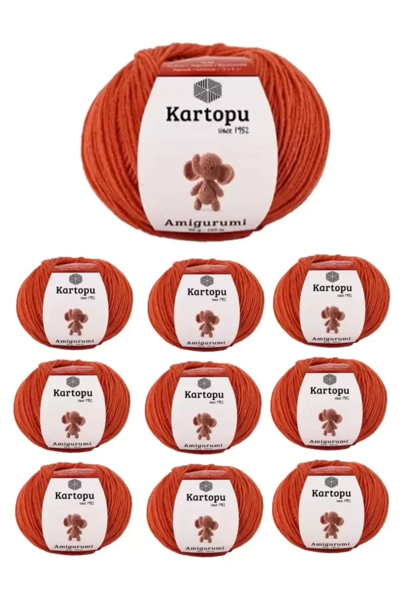 10 Adet Amigurumi El Örgü İpi 50gr 269 10 Adet Amigurumi El Örgü İpi 50gr 269