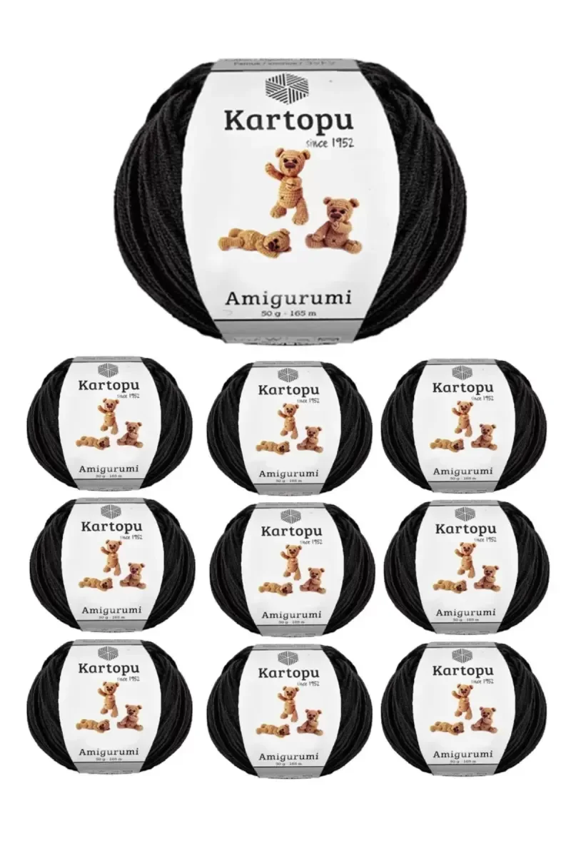 10 Adet Amigurumi El Örgü İpi 50gr 940 10 Adet Amigurumi El Örgü İpi 50gr 940