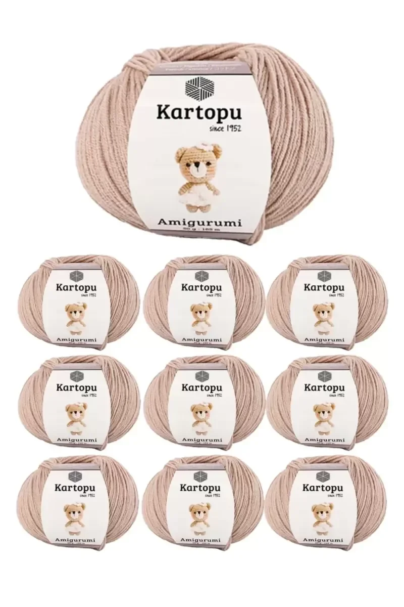 10 Adet Amigurumi El Örgü İpi 50gr 850 10 Adet Amigurumi El Örgü İpi 50gr 850