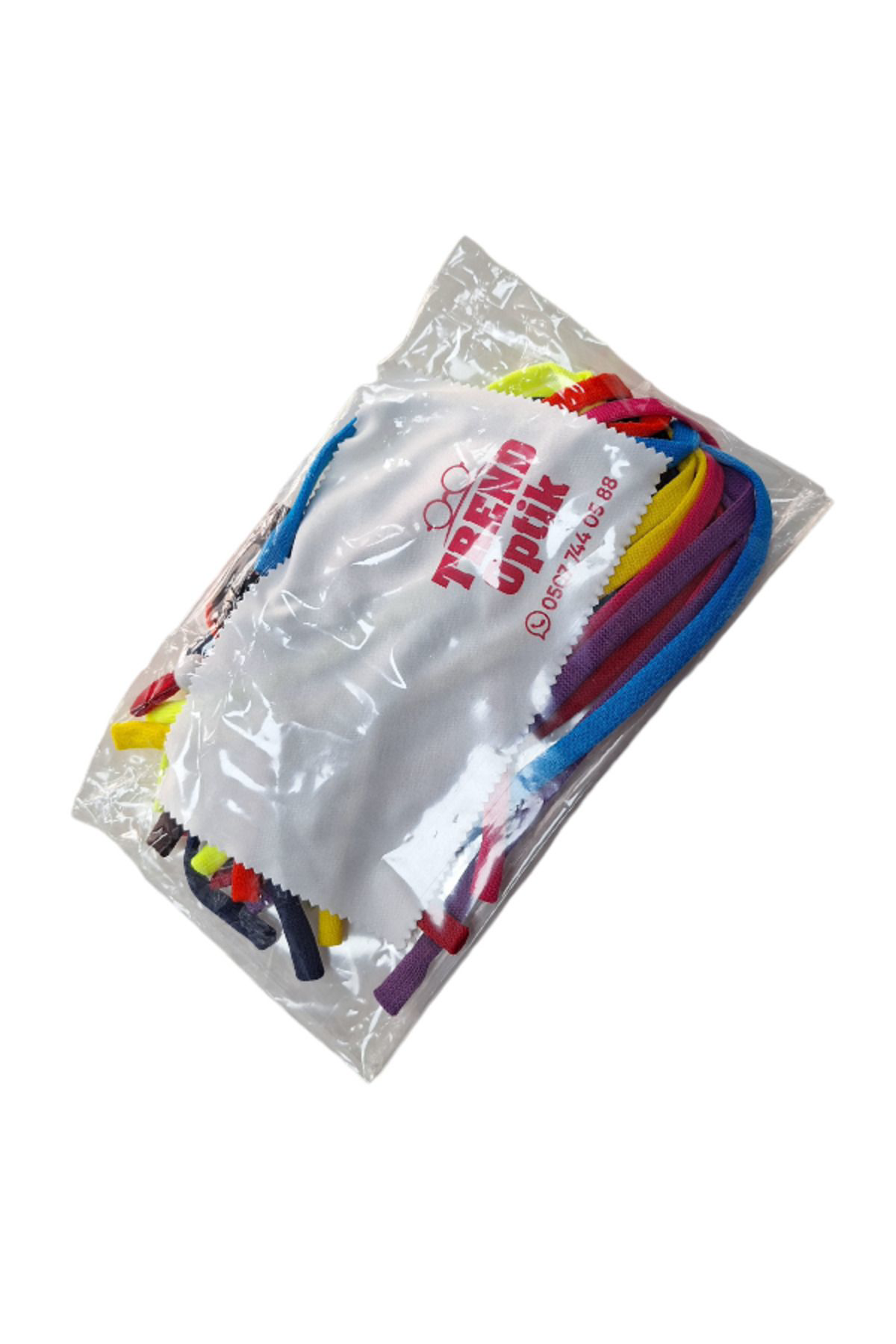 10 Adet Ayarlanabilir Sporcu Gözlük Ipi Karışık Renkli