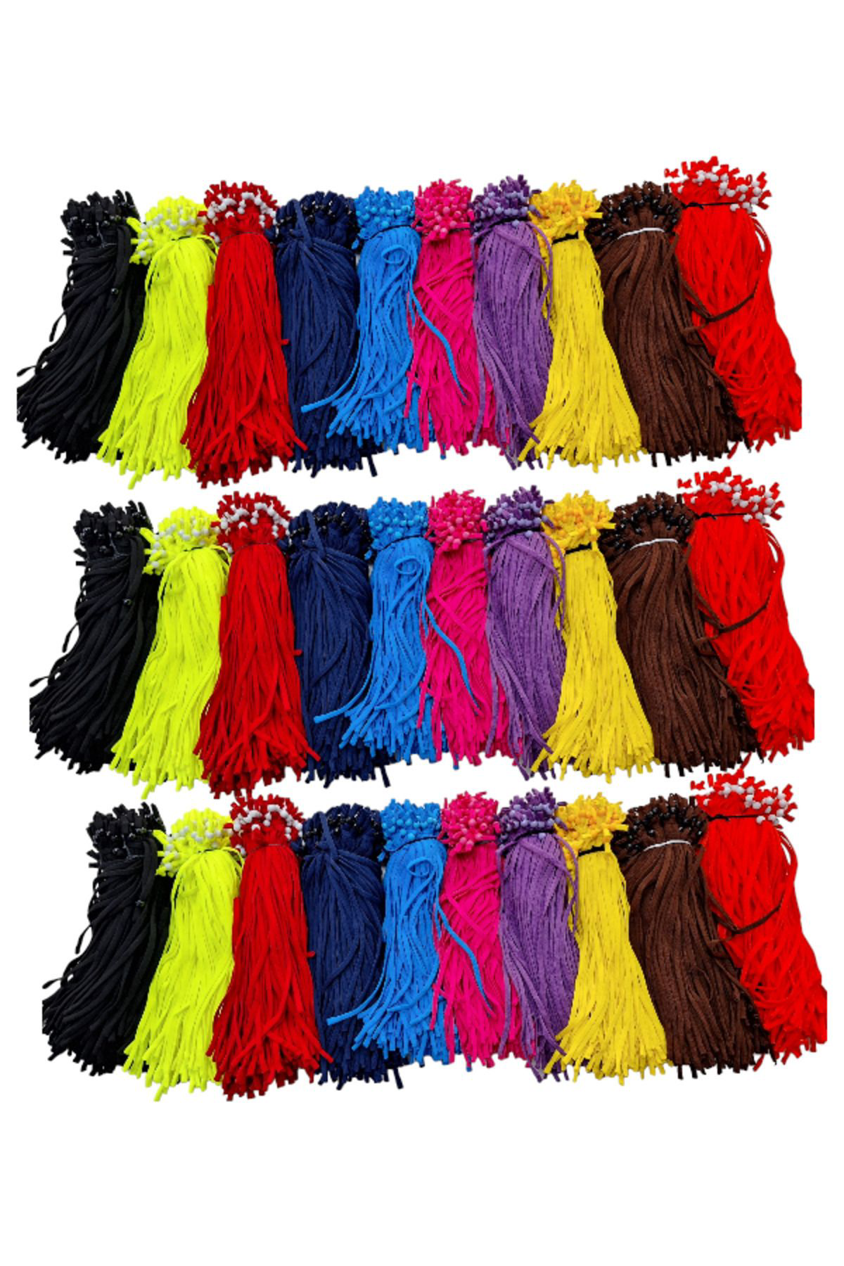 10 Adet Ayarlanabilir Sporcu Gözlük Ipi Karışık Renkli