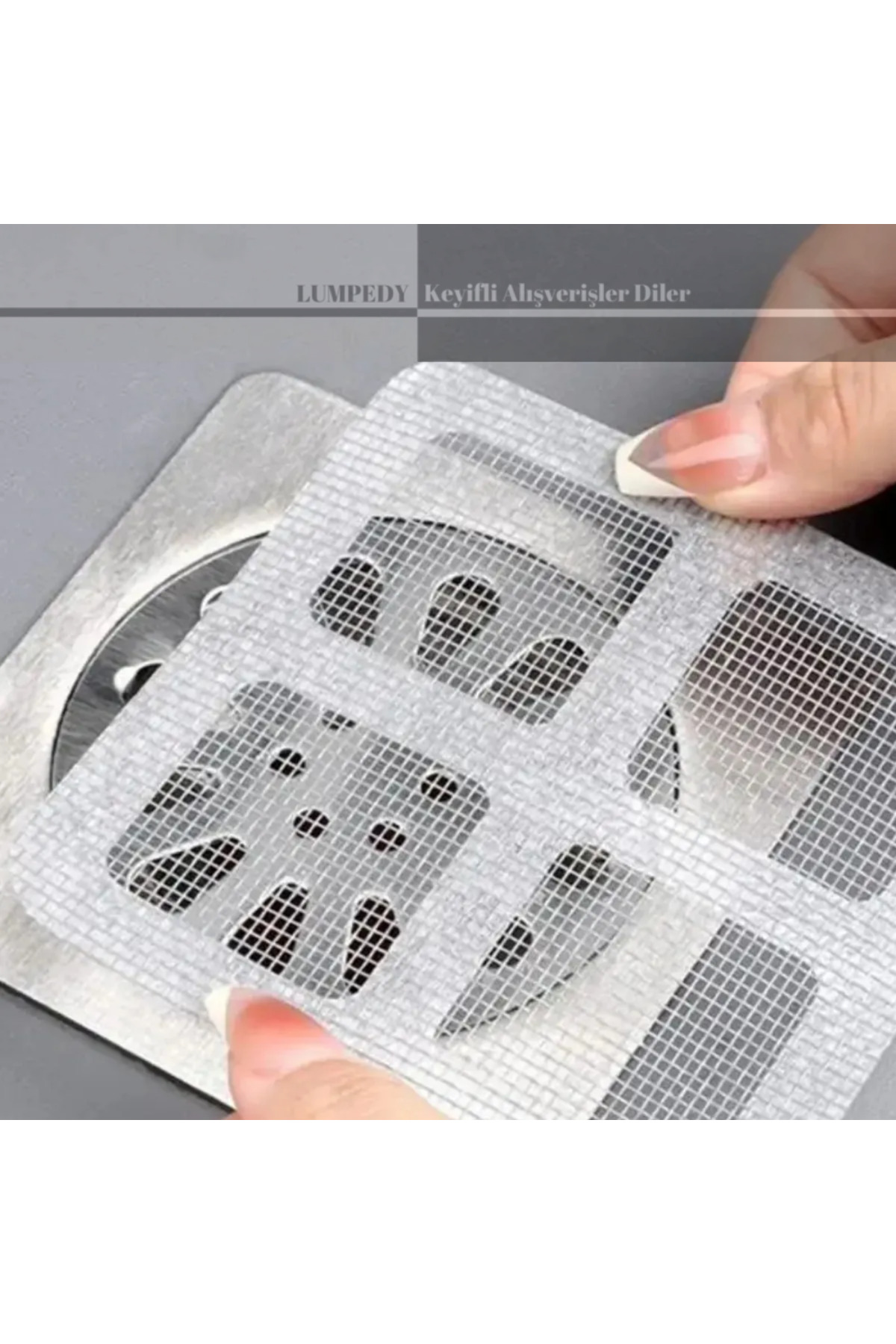 10 Adet Banyo Süzgeci Tel Süzgeç Gider Kapatıcı Pislik Tutucu Çel