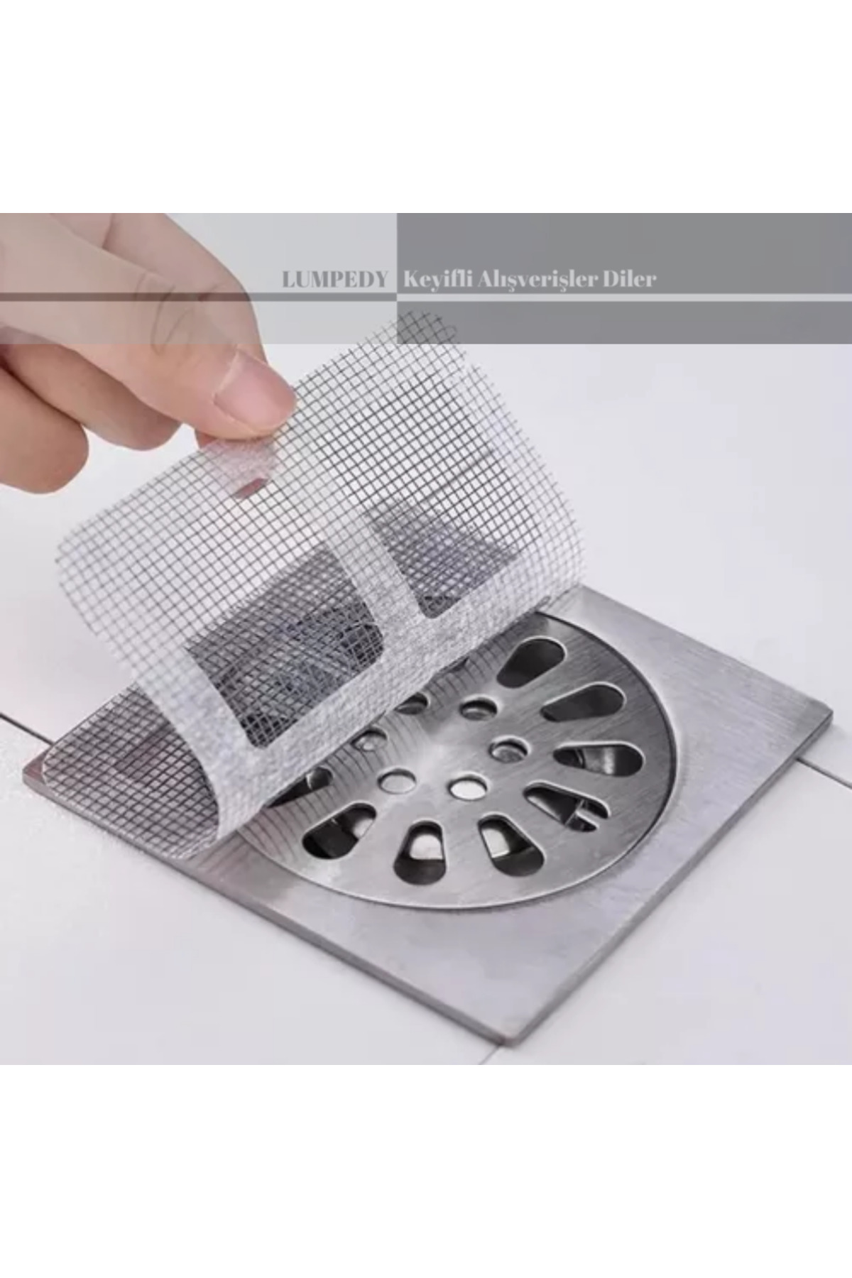 10 Adet Banyo Süzgeci Tel Süzgeç Gider Kapatıcı Pislik Tutucu Çel