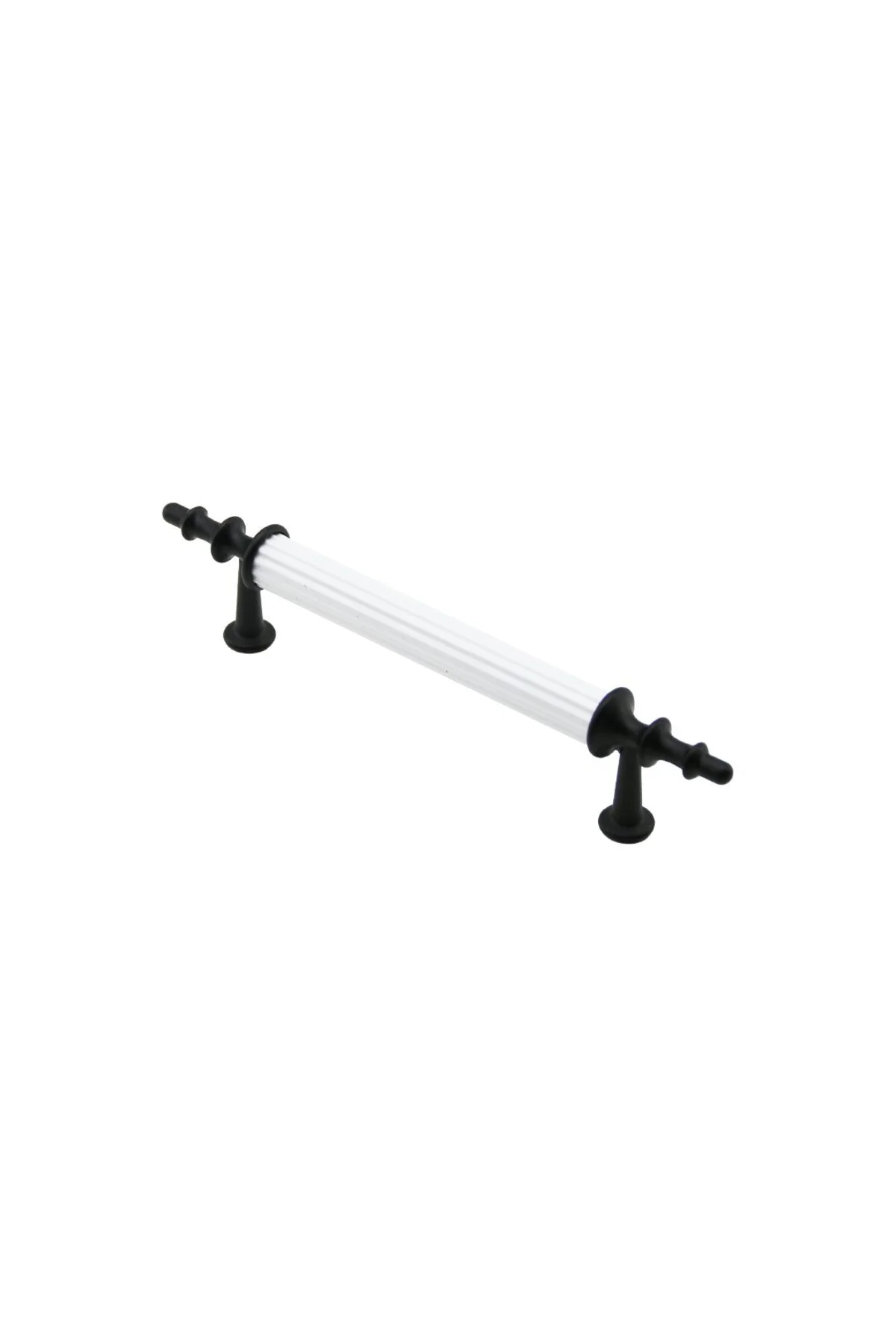 10 Adet Beyaz - Siyah Boru Kulp 9.6CM 10 Adet Beyaz - Siyah Boru Kulp 9.6CM