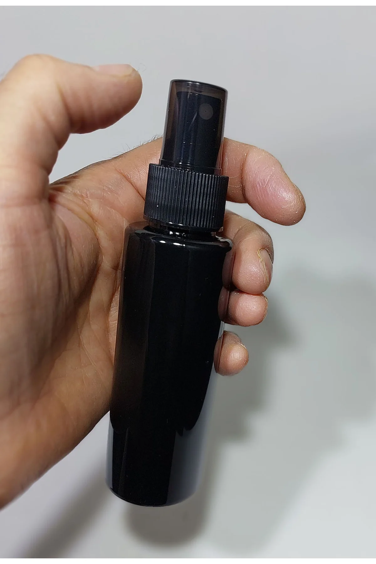 10 Adet Boş Şişe Spreyli Kolonya Şişesi Doldurulabilir Cep Plastik Parfüm Şişesi 100 Ml