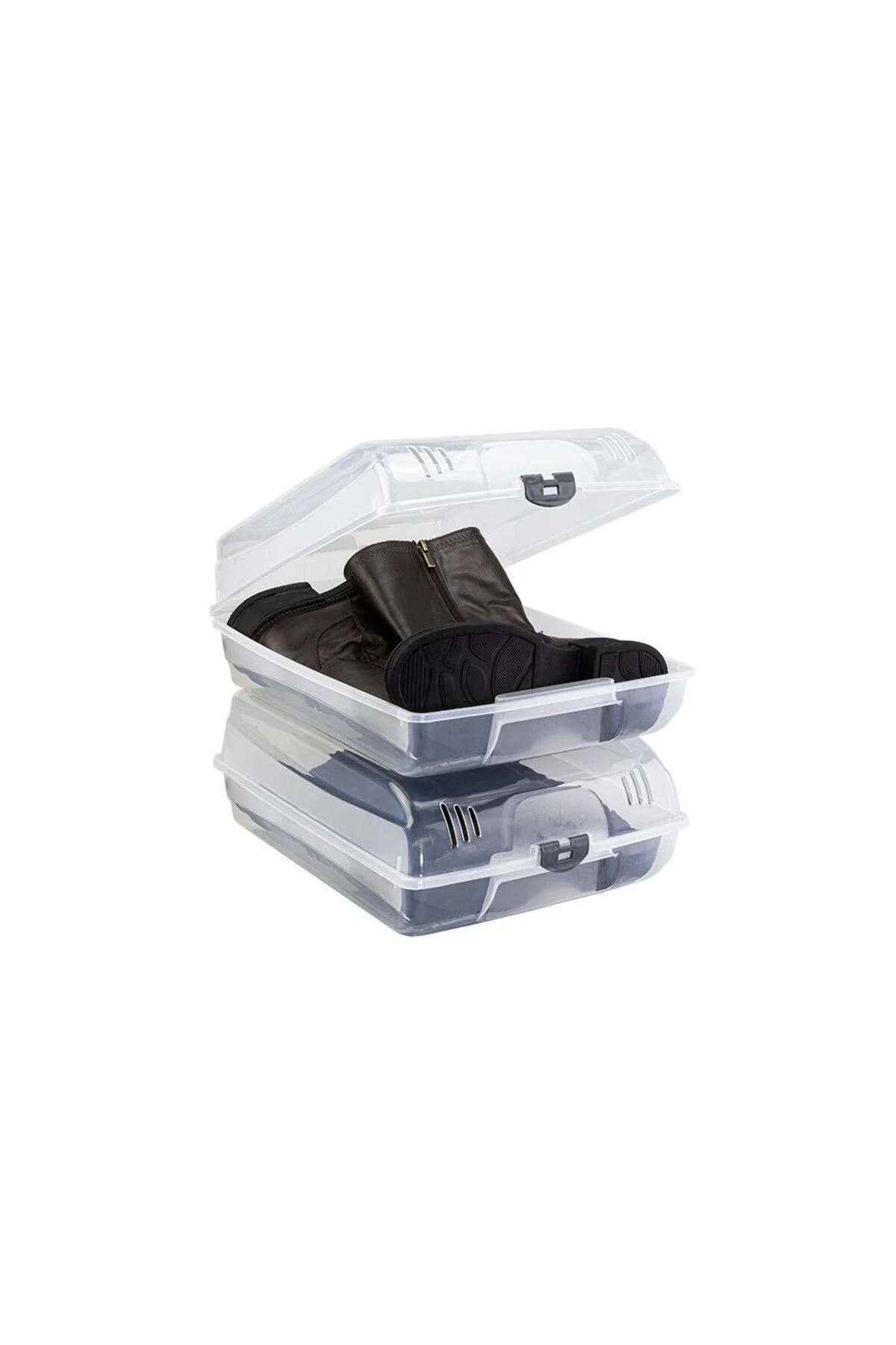 10 Adet Bot Saklama Kutusu, Bot Koruma Kutusu, Şeffaf Bot Saklama