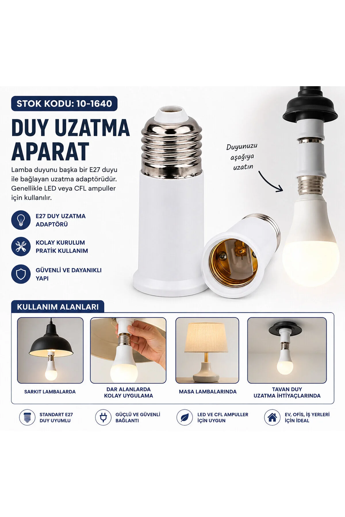 10 Adet Duy Uzatma Aparatı - Görsel 2