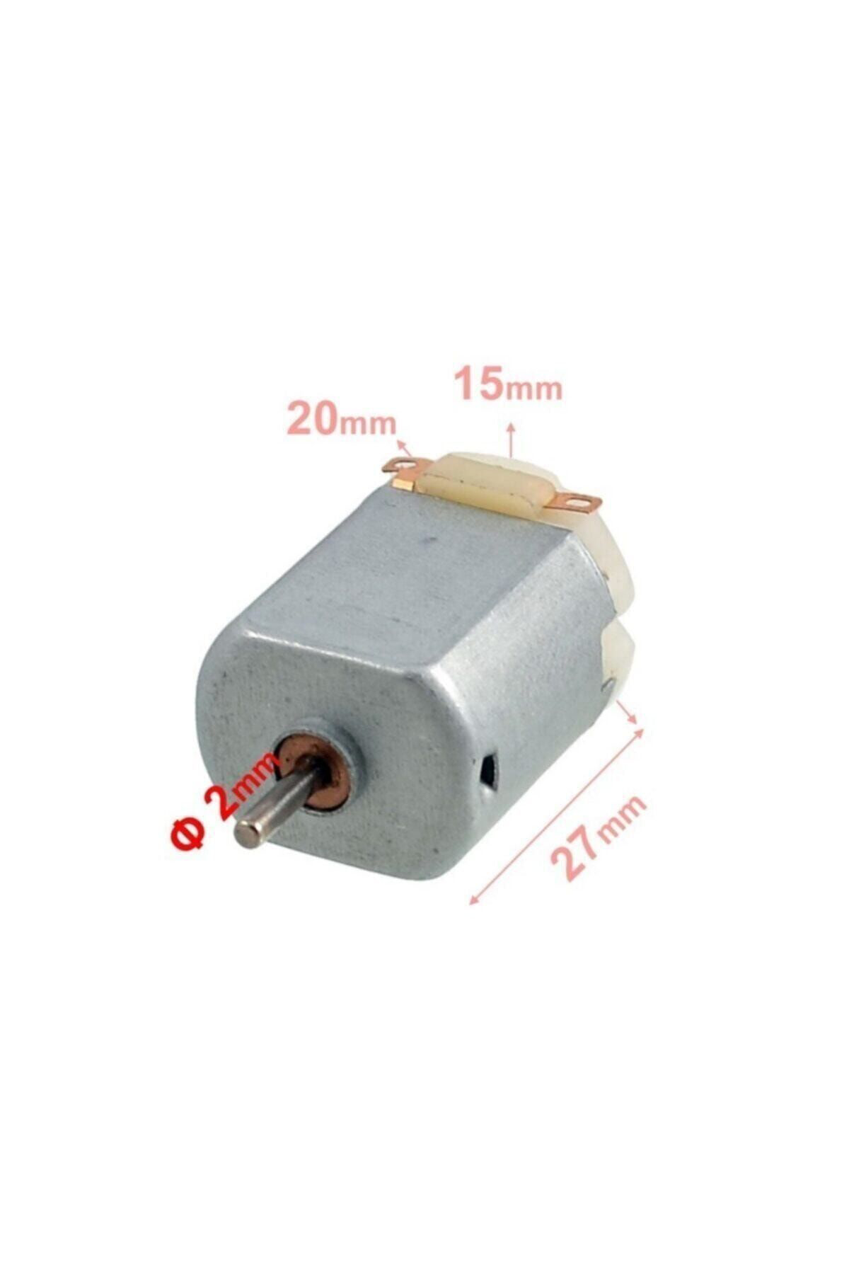 10 Adet Eğitici Deney Motoru - 3v Dc Mini Motor - Elektrik Motoru