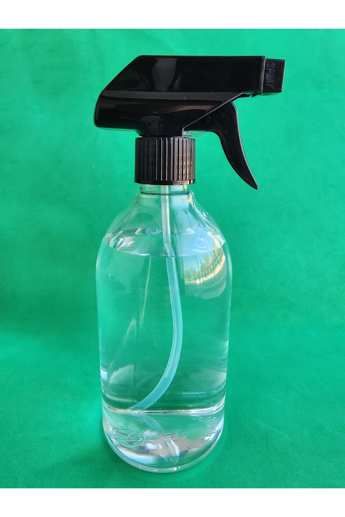 10 Adet Genel Bakım Spreyi Siyah Tetikli Püskürtücü 500 Ml Şişe C
