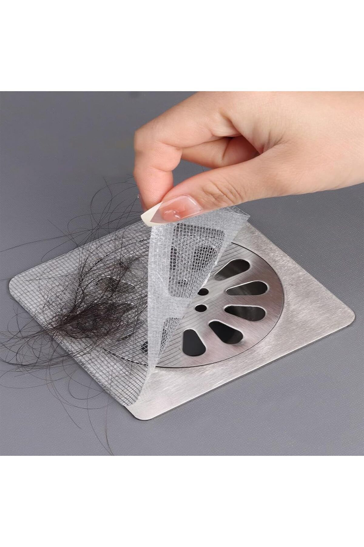 10 Adet Gider Kapatıcı Pislik Tutucu Kendinden Yapışkanlı Banyo G