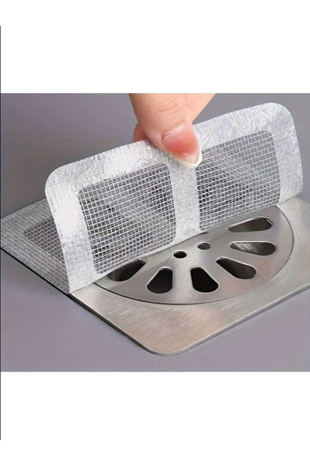 10 Adet Gider Kapatıcı Pislik Tutucu Kendinden Yapışkanlı Banyo G