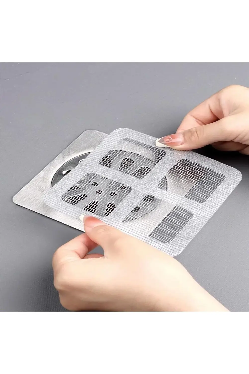 10 Adet Gider Kapatıcı Pislik Tutucu Kendinden Yapışkanlı Banyo G