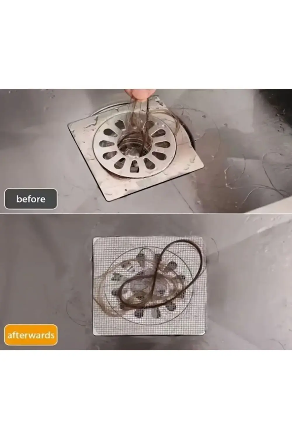 10 Adet Gider Kapatıcı Pislik Tutucu Kendinden Yapışkanlı Banyo G