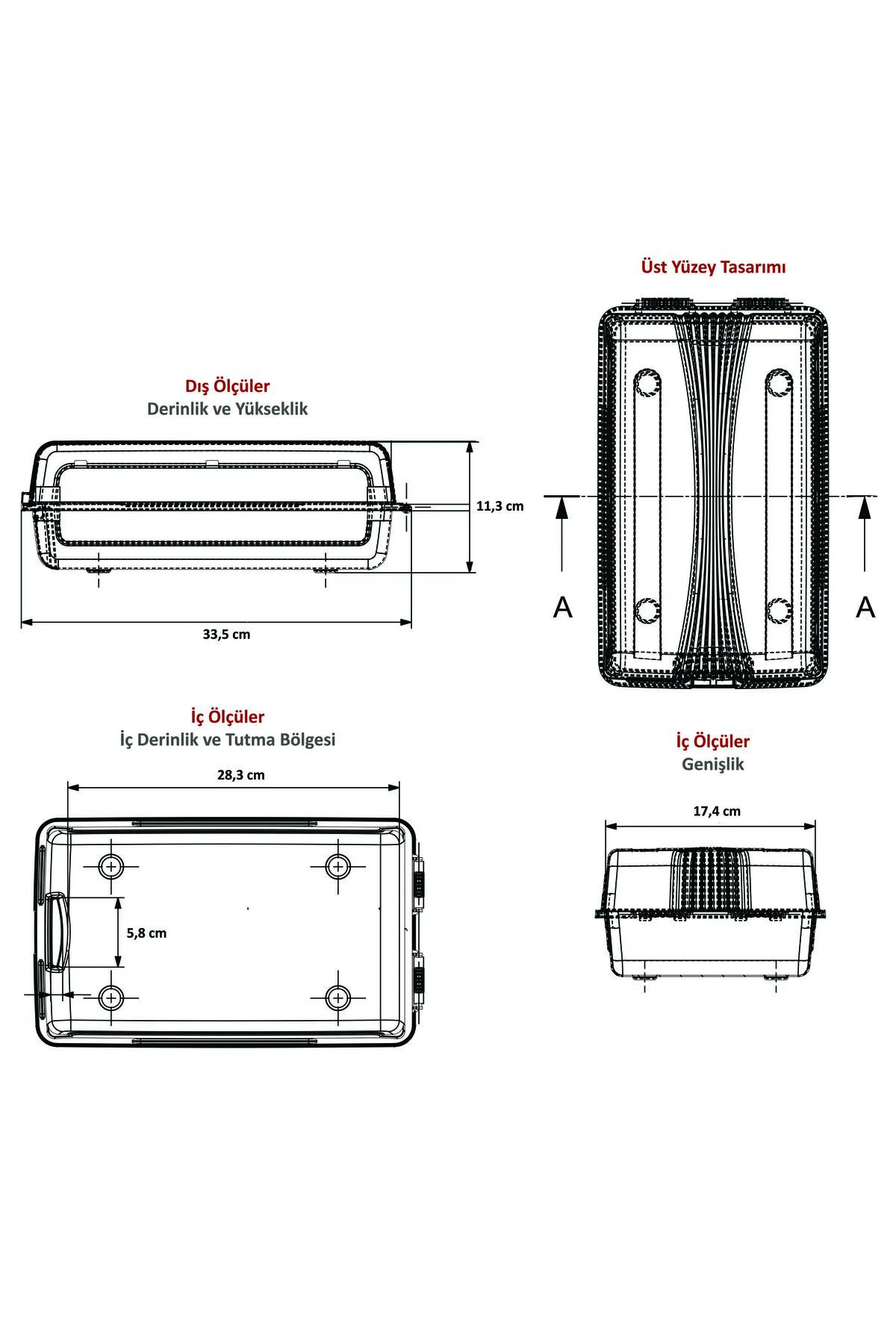 10 Adet Kadın Ayakkabı Kutusu