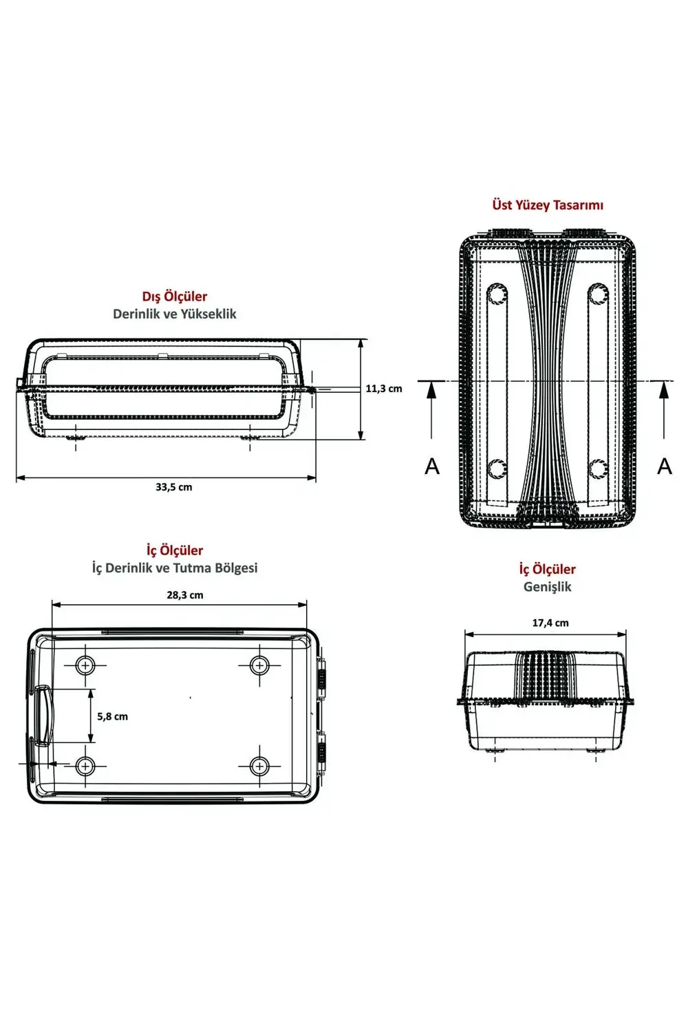 10 Adet Kadın Ayakkabı Kutusu