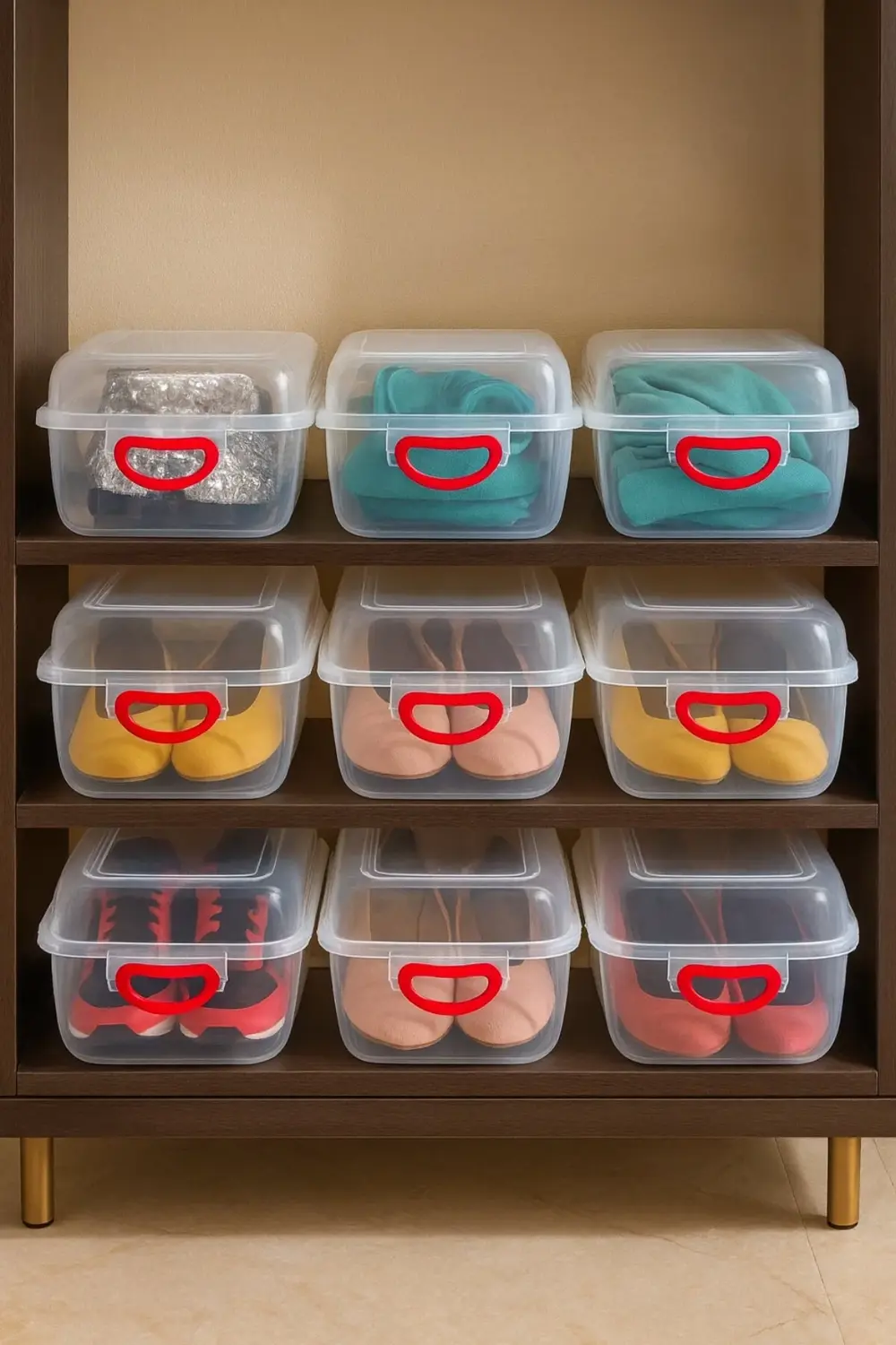 10 Adet Kadın Ayakkabı Saklama Kutusu, Ayakkabı Düzenleyici Hava