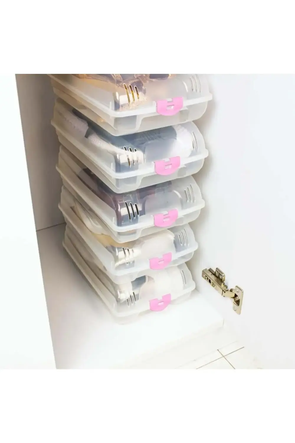 10 Adet Kadın Ayakkabı Saklama Kutusu, Ayakkabı Koruma Kutusu, Şe