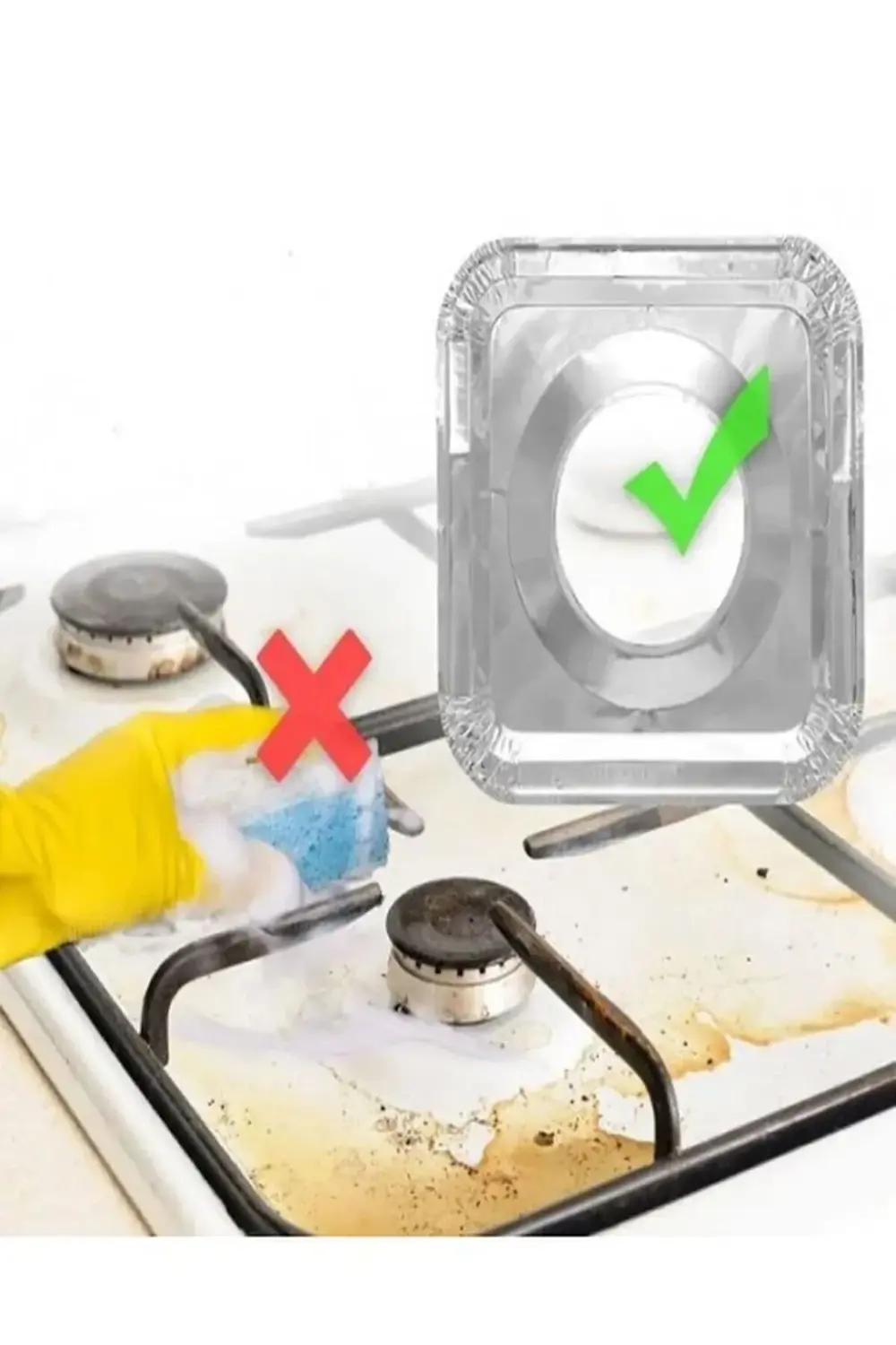 10 ADET Karee Ocak Üstü Yağ Koruyucu Alüminyum Levha 23*23 cm (8C