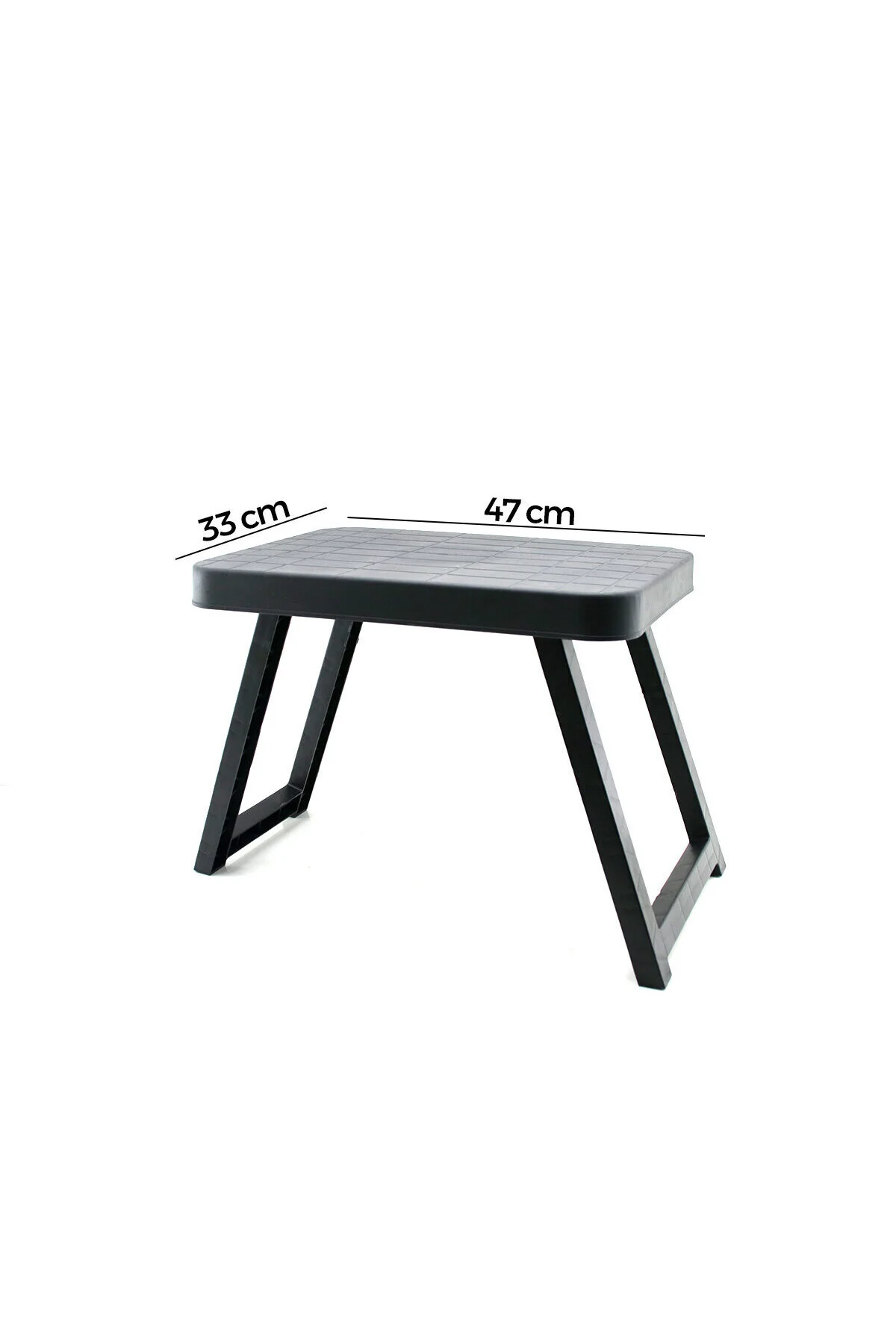 10 Adet Küçük= 47X33CM Kamp - Piknik Masası Siyah Plastik Katlanabilir AYAKLI=38CM 10 Adet Küçük= 47X33CM Kamp - Piknik Masası Siyah Plastik Katlanabilir AYAKLI=38CM