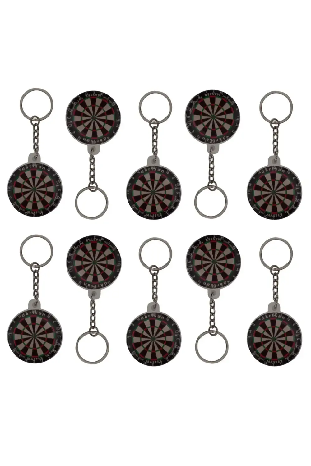 10 Adet Lümenli Dart Anahtarlık