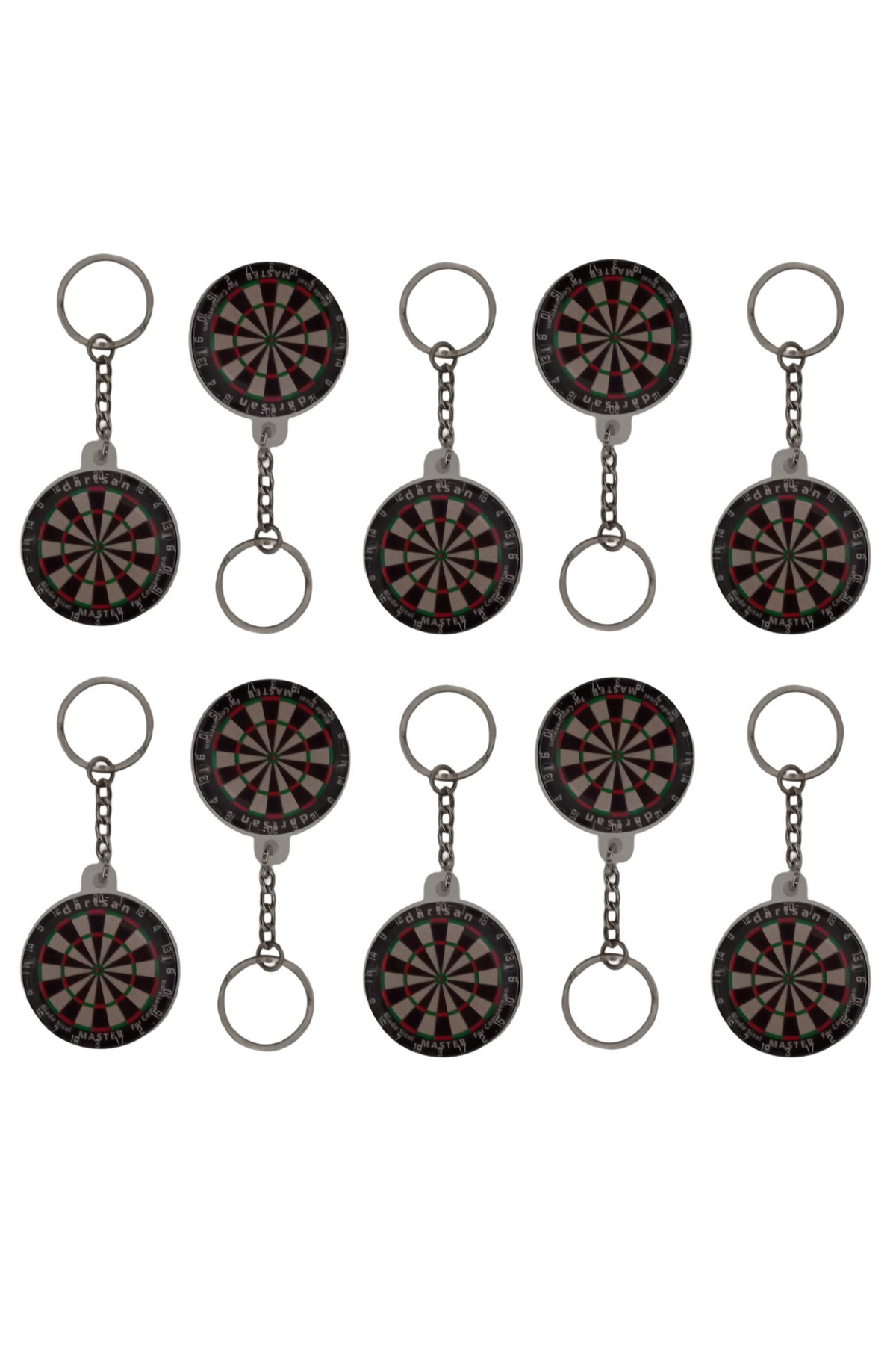 Dartsan 10 Adet Lümenli Dart Anahtarlik