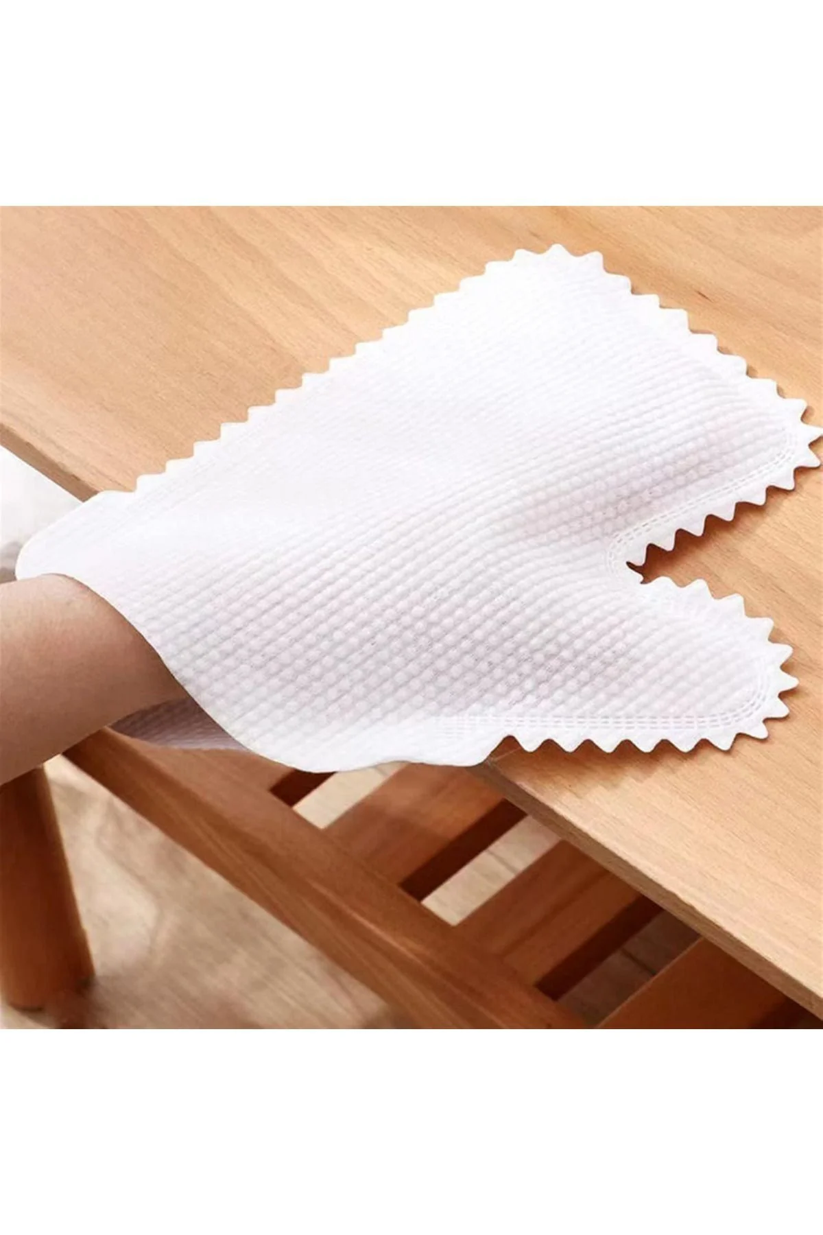 10 Adet Mikrofiber Sihirli Toz Alma Eldiveni Çift Taraflı Mutfak 