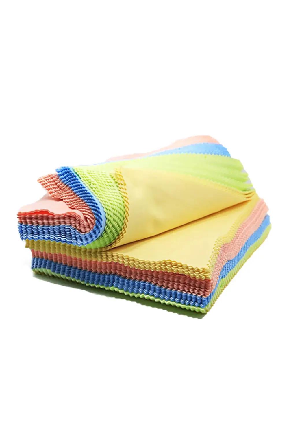 10 Adet Moda Renkli Gözlük Bezi Antistatik Mikrofiber Temizlik Be