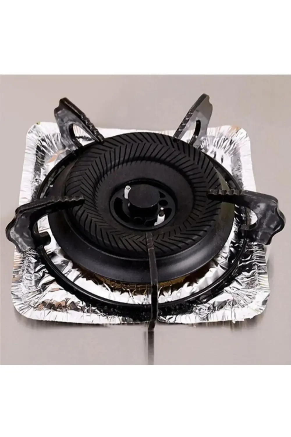 10 Adet Ocak Üstü Koruyucu Leke Önle Isıya Dayanıklı Ocak Izgara