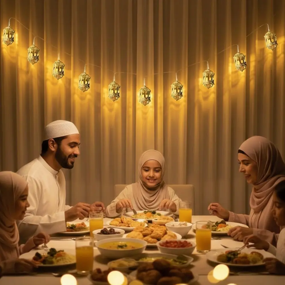 10 Adet Sarkıtlı Ramazan Fenerli LED Işık – Pilli 2 Metre Ramazan 10 Adet Sarkıtlı Ramazan Fenerli LED Işık – Pilli 2 Metre Ramazan
