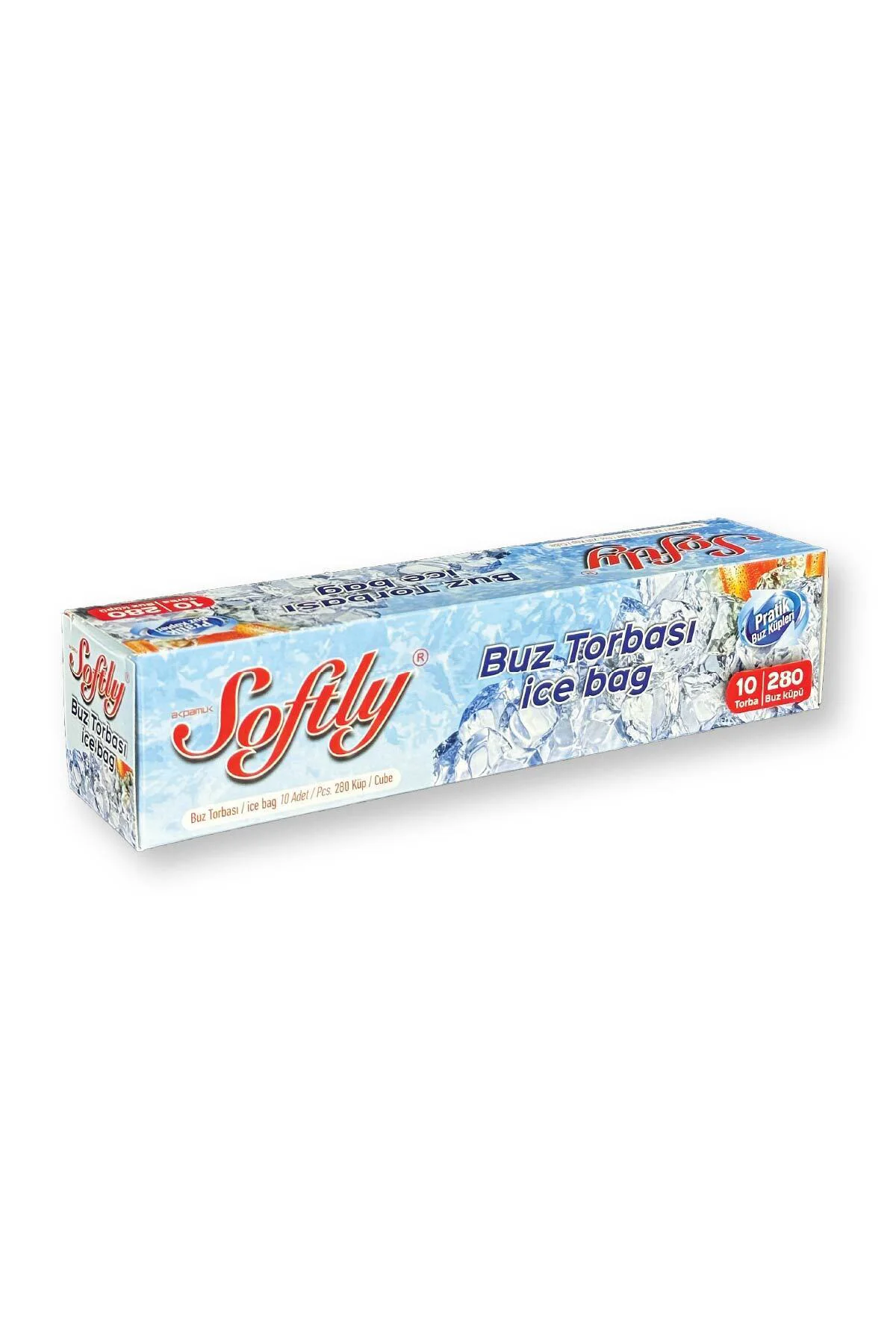 10 Adet Softly Buz Torbası 10'lu