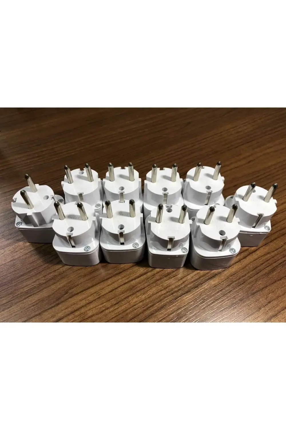 10 Adet Üniversal Fiş Çevirici Amerikan Ingiliz Evrensel Fiş Dönü