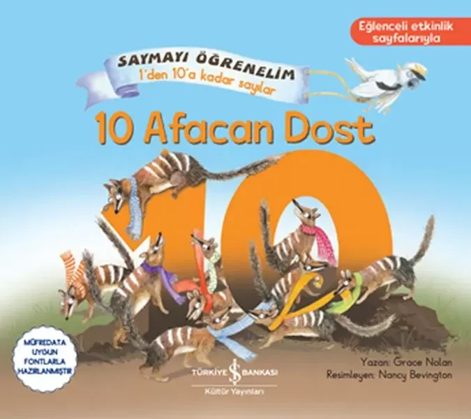 10 Afacan Dost - Saymayı Öğrenelim 1'den 10'a Kadar Sayılar Fiyatı, Yorumları ve Özellikleri