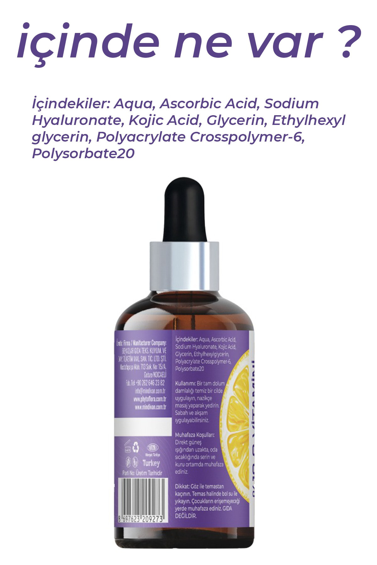 Phytoflora %10 C Vitamini Cilt Leke Serumu 30 Ml