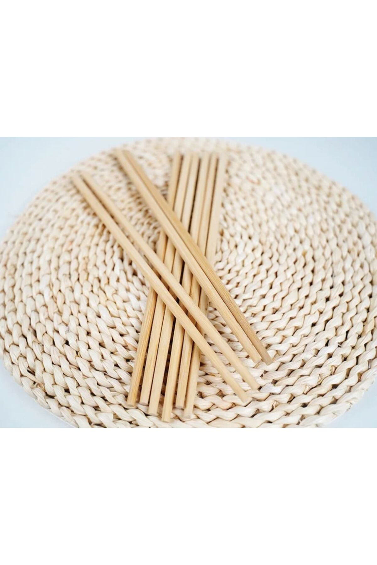 10 Çift Çubuk Yıkanabilir Bambu A Kalite Kaymaz Ahşap Chopsticks 