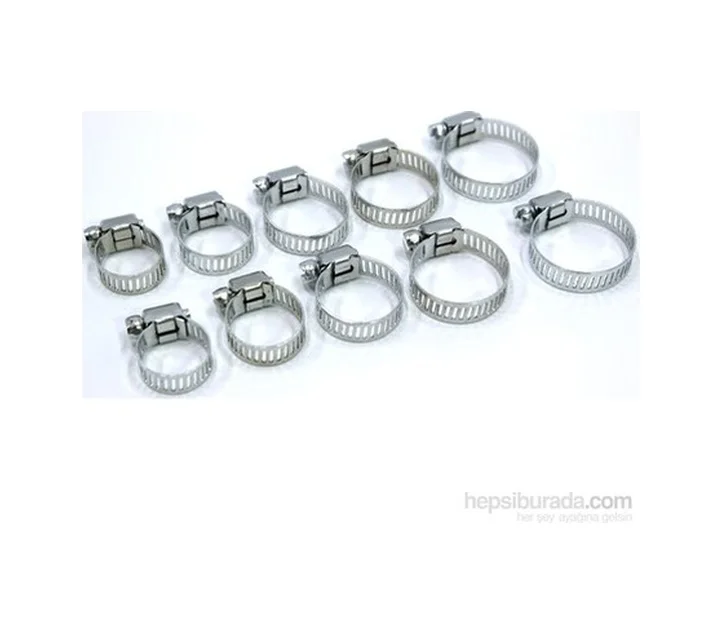 10 Değişik Kelepçe Seti Clamp Set