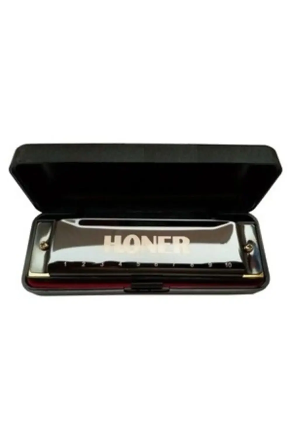 10 Delik Chromatik Metal Ağız Mızıkası