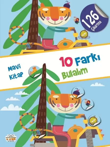 10 Farkı Bulalım -Mavi Kitap Fiyatı, Yorumları ve Özellikleri