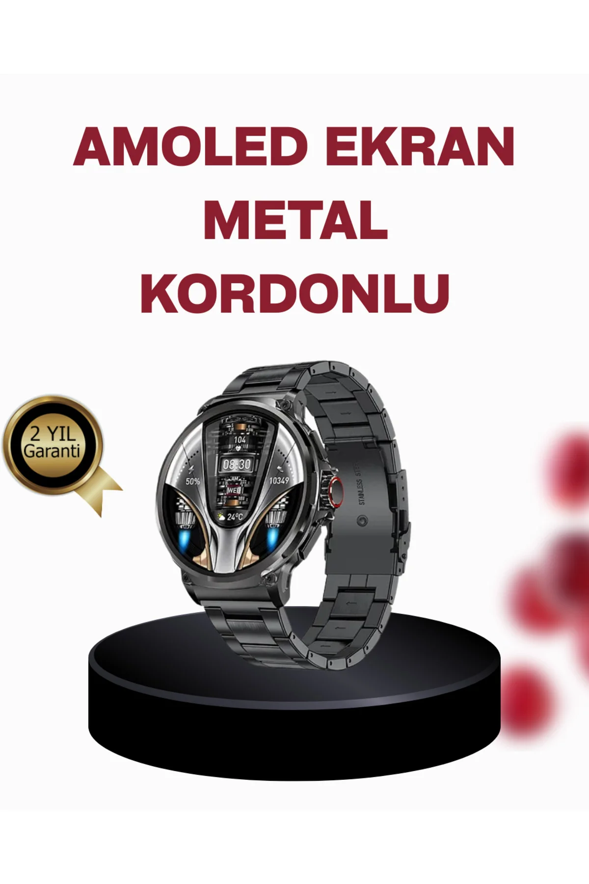 10 Gün Pil Ömrü ve 100+ Spor Modu ile SW80 Akıllı Saat