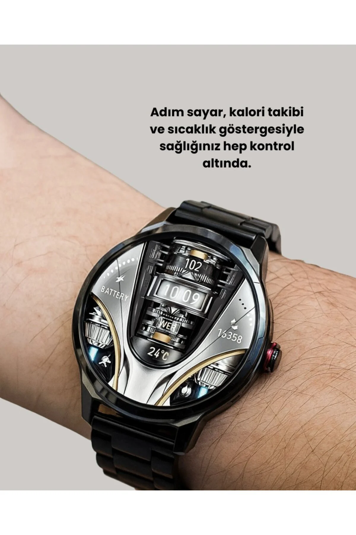 10 Gün Pil Ömrü Ve 100+ Spor Modu İle Sw80 Akıllı Saat