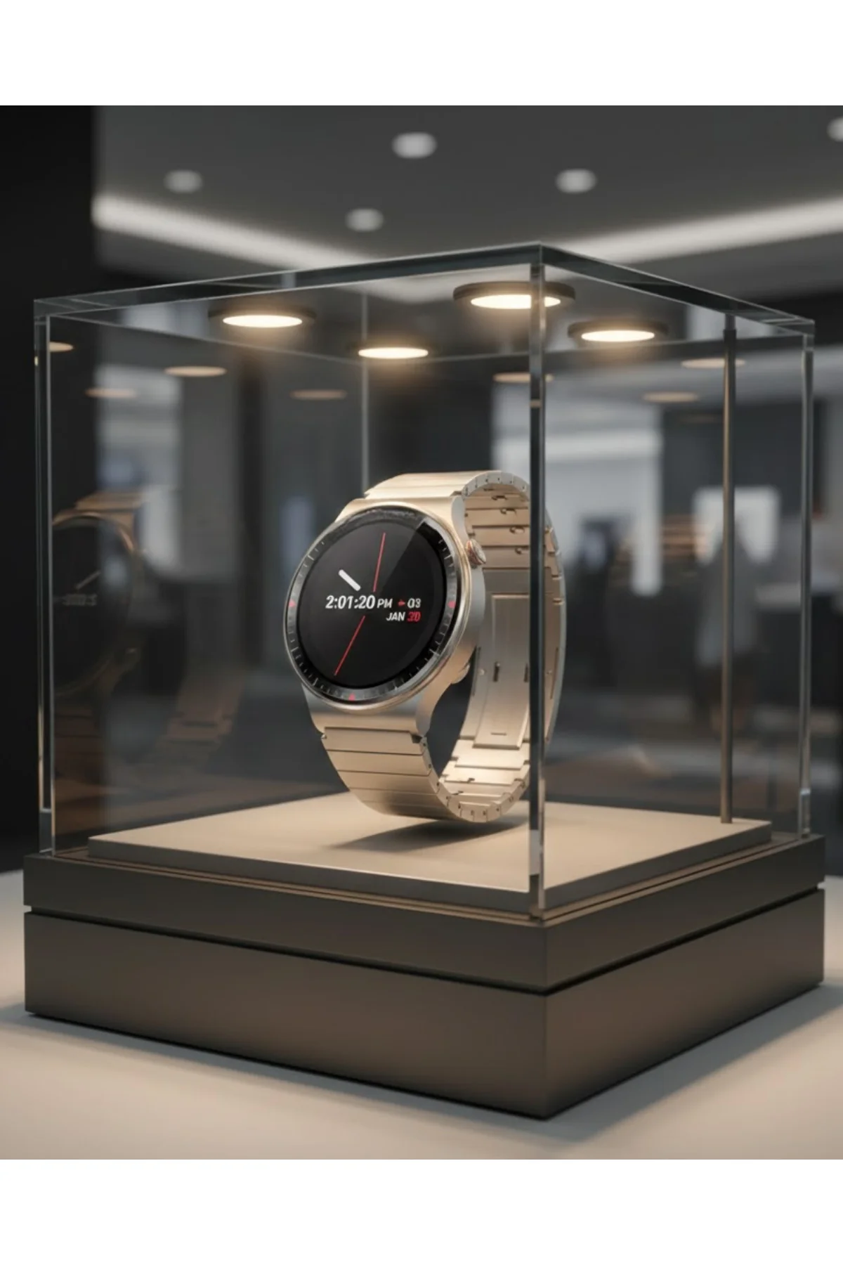 10 Gün Şarj Dayanımı Sunan AMOLED Ekran Akıllı Saat