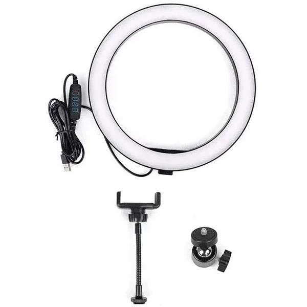 10 İnç 130 cm Ring Light Led Tripod - YouTube Makyaj Selfie Işığı