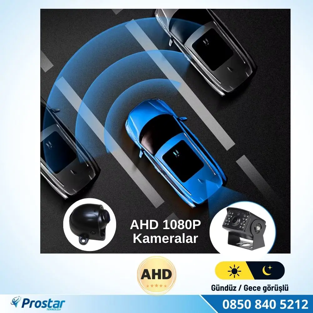 10 inç Android 4G Uzaktan izlemeli, 4 Kameralı, Wifi, GPS, Blueto