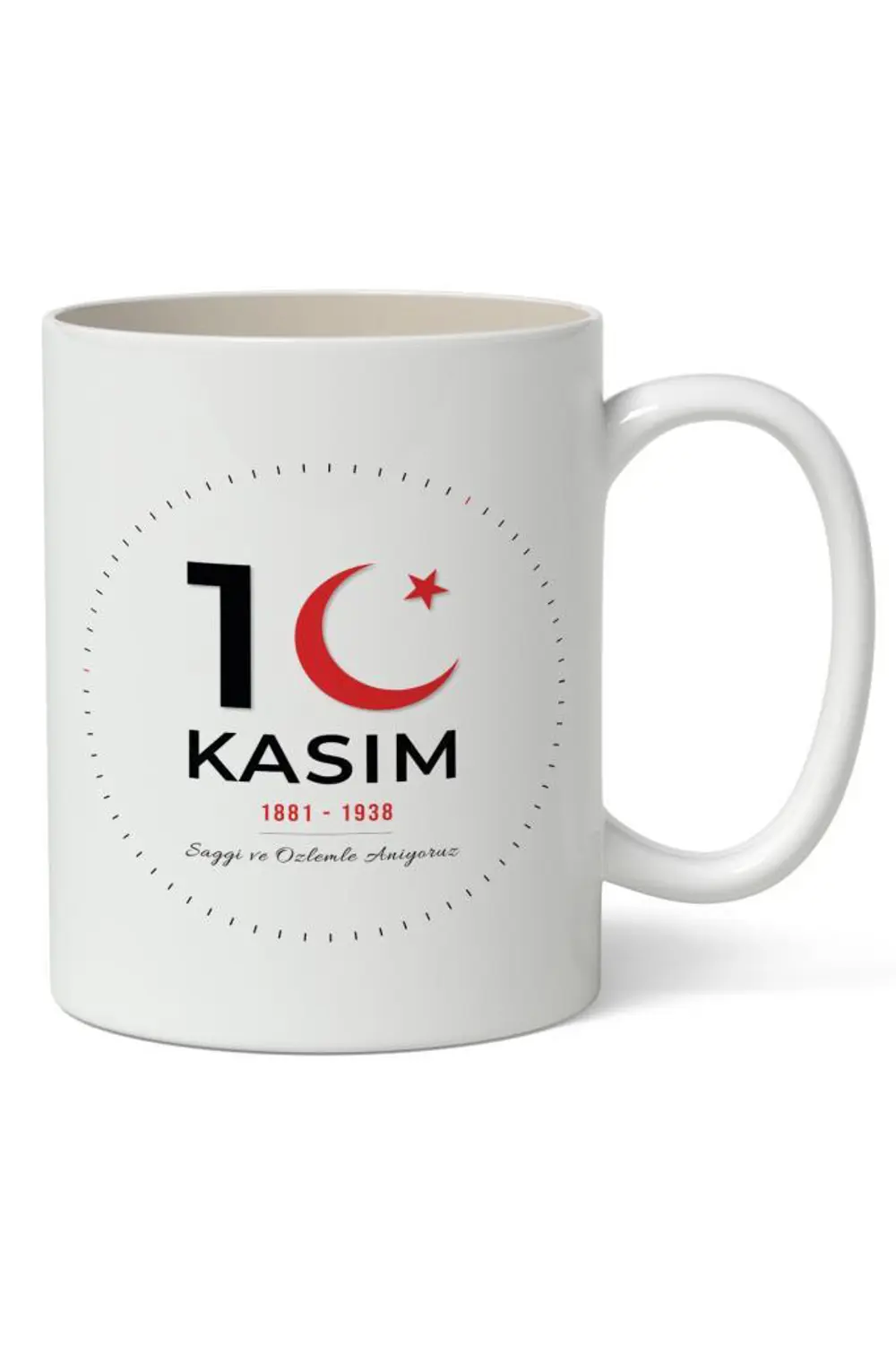 10 Kasım Mustafa Kemal Atatürk Tasarımlı Kupa Bardak Baskılı Kahv 10 Kasım Mustafa Kemal Atatürk Tasarımlı Kupa Bardak Baskılı Kahv